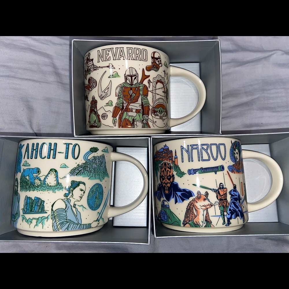 NWT Starbucks Been There Series Star Wars Collection